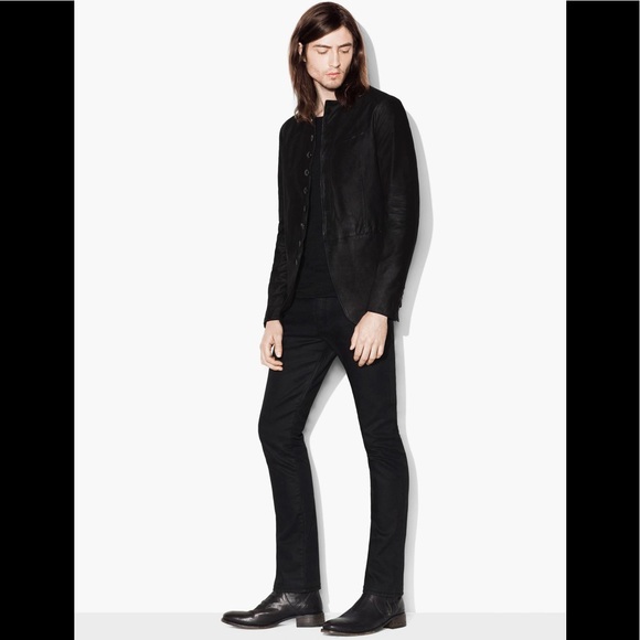 john varvatos multi button jacket